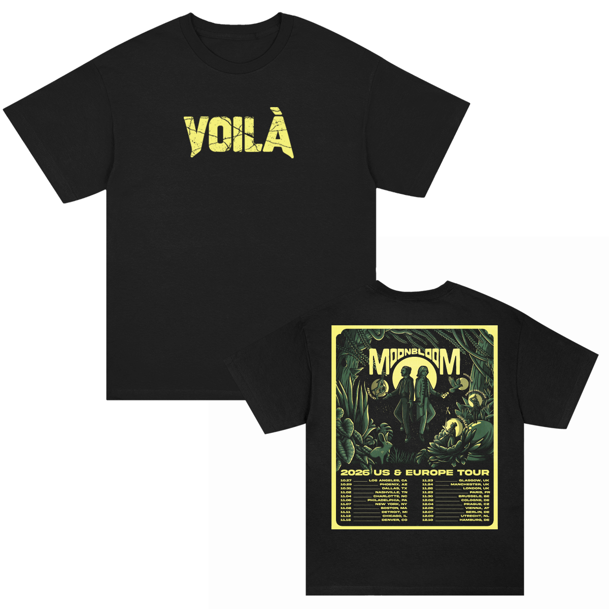 Fall 2026 Tour T-Shirt (Black)
